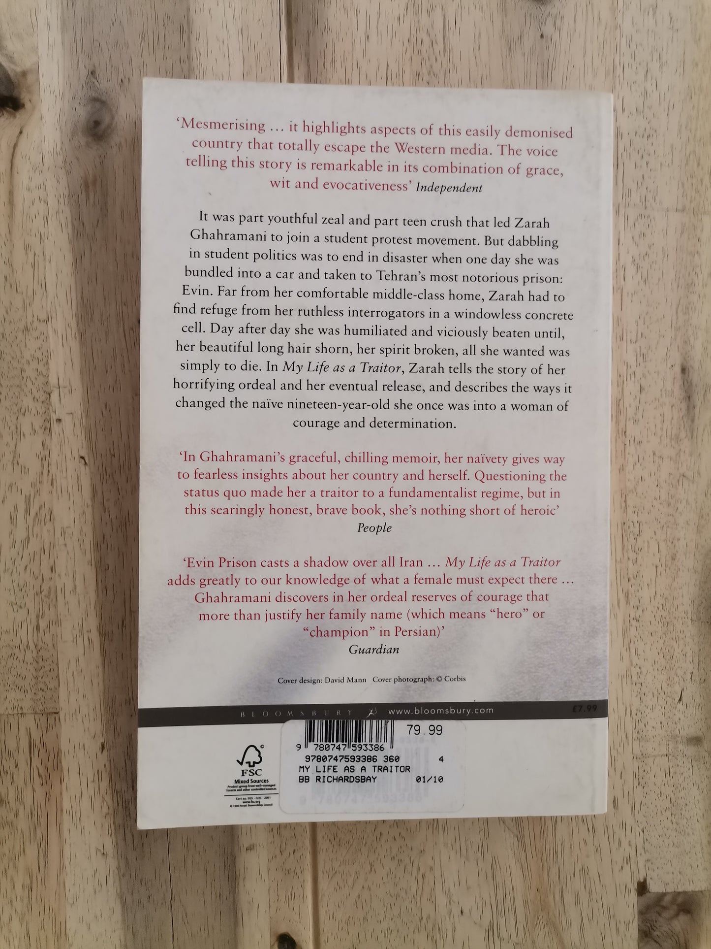 My Life as a Traitor – Zarah Ghahramani