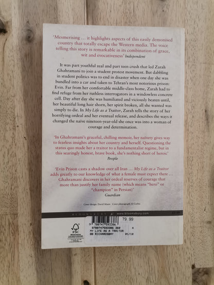 My Life as a Traitor – Zarah Ghahramani