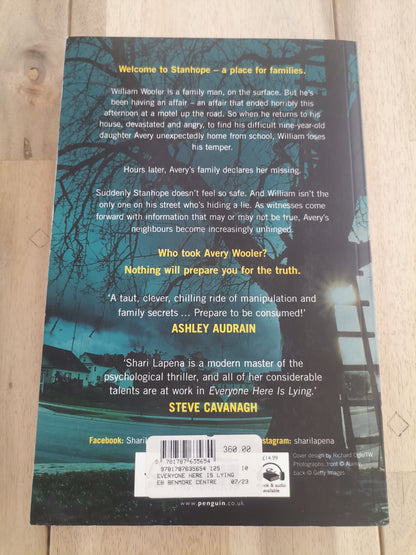 Everyone Here is Lying by Shari Lapena