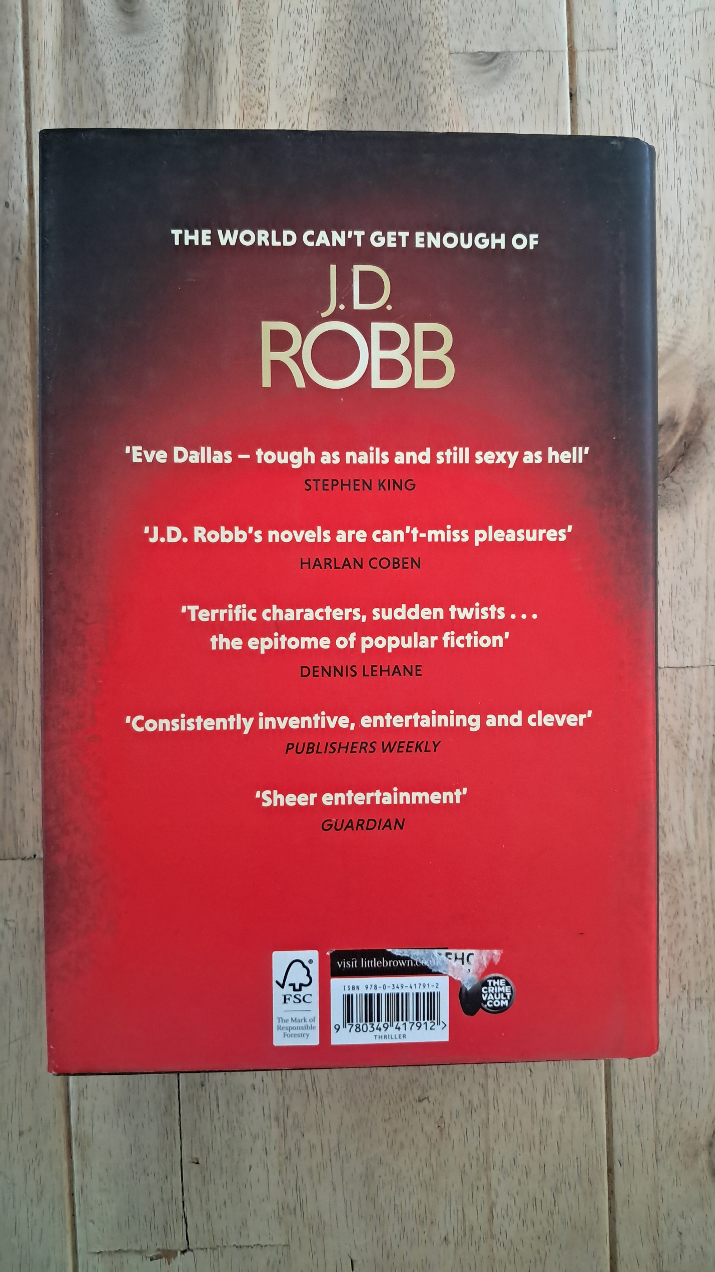 Leverage in Death – J.D. Robb