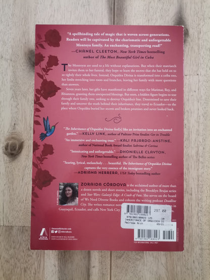 The Inheritance of Orquídea Divina – Zoraida Córdova