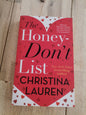 The Honey-Don't List by Christina Lauren