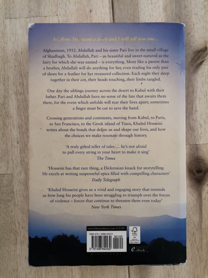 And the Mountains Echoed – Khaled Hosseini
