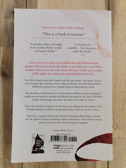 The Fragile Threads of Power by V.E. Schwab
