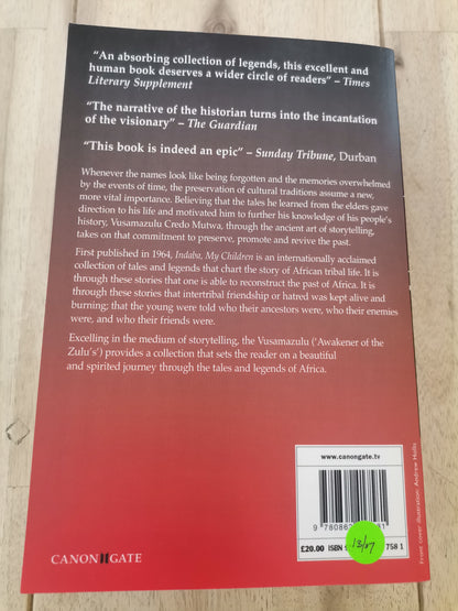 Indaba,My Children by Credo Mutwa
