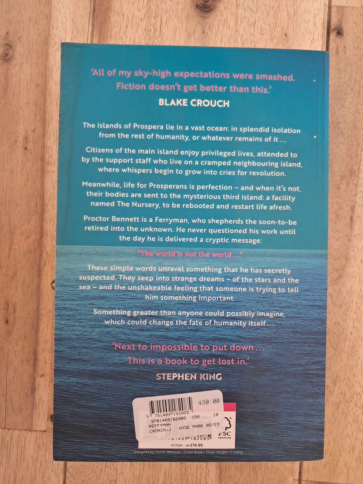 The Ferryman – Justin Cronin