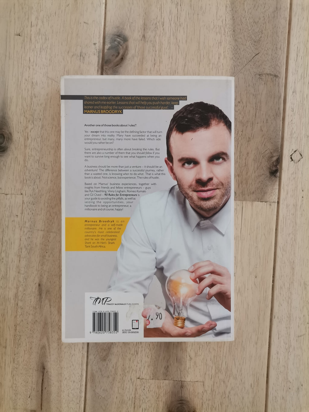 90 Rules for Entrepreneurs – Marnus Broodryk