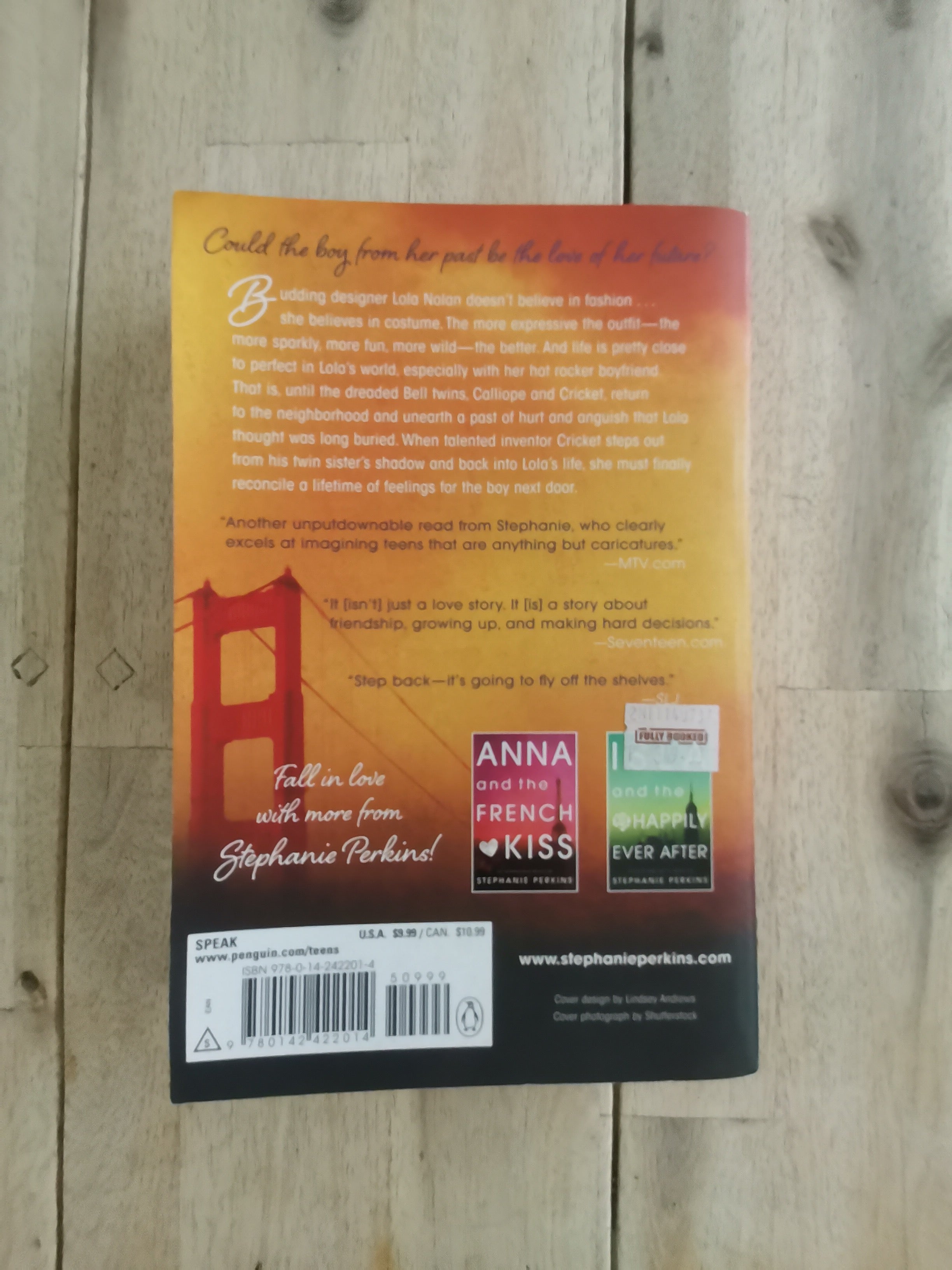 Lola and the Boy Next Door by Stephanie Perkins