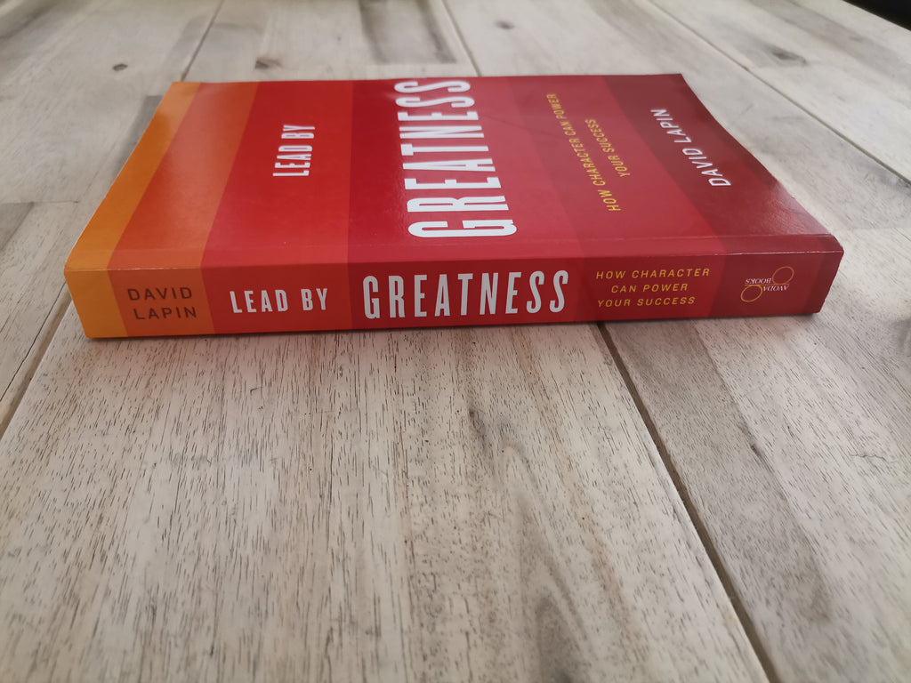 Lead by Greatness – David Lapin